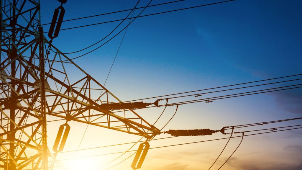 Rede de transmissão de energia elétrica regulada pela ANEEL no Brasil.